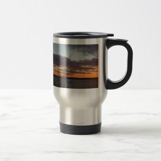 Lake Sunset Travel Mug Reisbeker (Rechts)