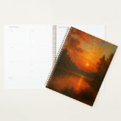 Lake Sunset - Zachte focus Planner (Display)