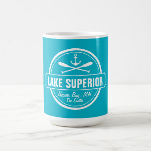Lake Superior, aangepaste stad, naam, anker, pedde Koffiemok