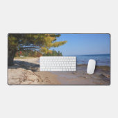 Lake Superior, Brunette Park in de herfst Bureaumat (Keyboard & Muis)