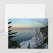 Lake Superior Cliffs, Michigan's Upper Peninsula Briefkaart (Voorkant / Achterkant)