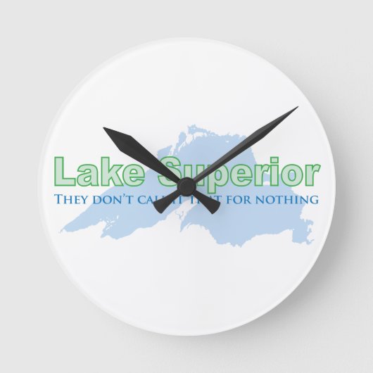 Lake Superior Dat noemen ze niet voor niets Ronde Klok (Voorkant)