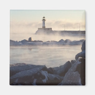 Lake Superior Duluth Canal Park Magnet