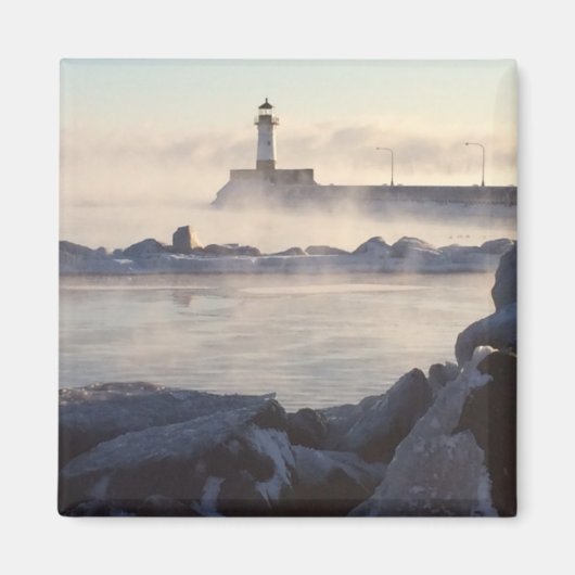 Lake Superior Duluth Canal Park Magnet (Voorkant)