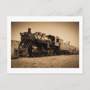 Lake Superior & Ishpeming Railroad #20 Sepia Briefkaart