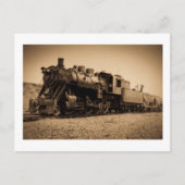 Lake Superior & Ishpeming Railroad #20 Sepia Briefkaart (Voorkant)
