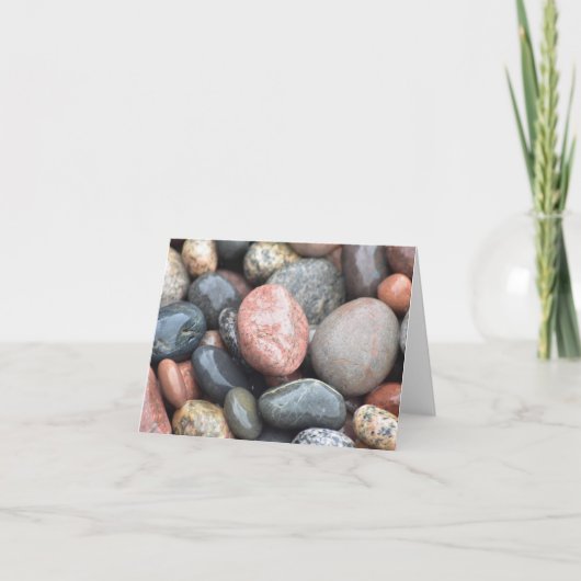 Lake Superior Rock Bedankkaart (Voorkant)