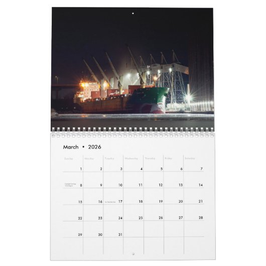 Lake Superior Scheepskalender Kalender (Mar 2026)