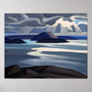 Lake Superior-schets Lawren Harris Poster