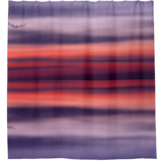 Lake Superior Sunrise Foto Duluth Minnesota Douchegordijn (Voorkant)