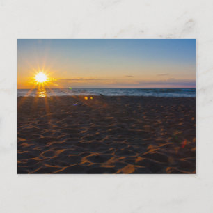 Lake Superior Sunset, Ontonagon, Michigan Briefkaart