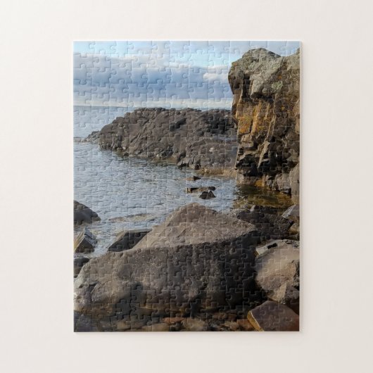 Lake Superior Upper Peninsula Michigan Legpuzzel (Verticaal)