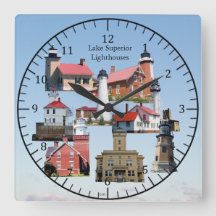 Lake Superior Vuurtorens klok