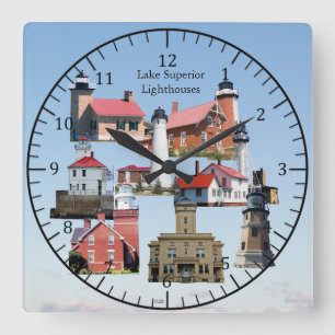 Lake Superior Vuurtorens klok