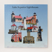 Lake Superior Vuurtorens puzzel Legpuzzel (Verticaal)