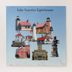 Lake Superior Vuurtorens puzzel Legpuzzel
