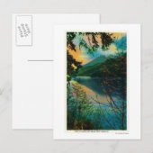 Lake Sutherland, nieuwe Port Angeles, WA Briefkaart (Voorkant / Achterkant)