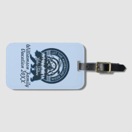 Lake Tahoe Adventure Beer Familie bijpassende vaka Bagagelabel