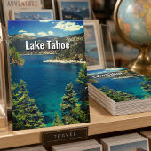 Lake Tahoe-ansichtkaart Briefkaart