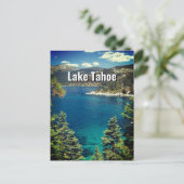 Lake Tahoe-ansichtkaart Briefkaart (Staand voorkant)