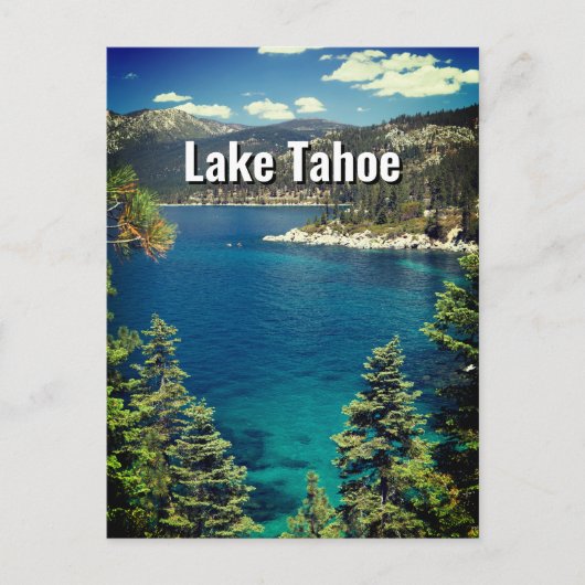 Lake Tahoe-ansichtkaart Briefkaart (Voorkant)