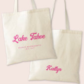 Lake Tahoe Bachelorette Party Gepersonaliseerd Tas