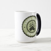 Lake Tahoe Beer Paw Nevada Magische Mok (Voorkant rechts)