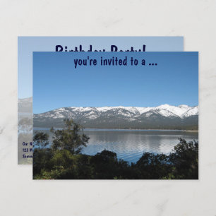 Lake Tahoe Birthday Party! Kaart