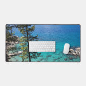 Lake Tahoe Blauw Groen Water Bureaumat (Keyboard & Muis)