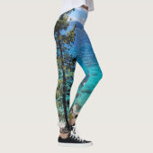 Lake Tahoe Blauw Groen Water Leggings (Rechts)