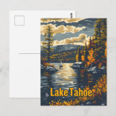 Lake Tahoe  Briefkaart (Voorkant / Achterkant)