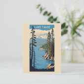 Lake Tahoe Briefkaart (Staand voorkant)