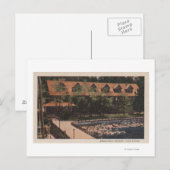 Lake Tahoe, CA - Brockway Resort Lodge Uitzicht Briefkaart (Voorkant / Achterkant)