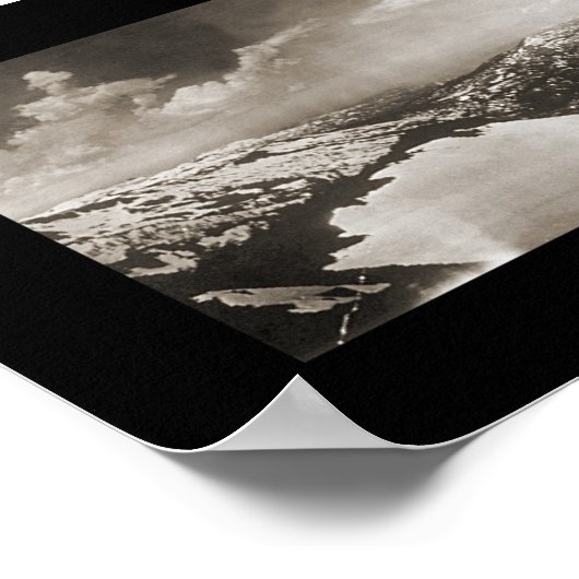 Lake Tahoe CA Foto 1906 Poster (Hoek)