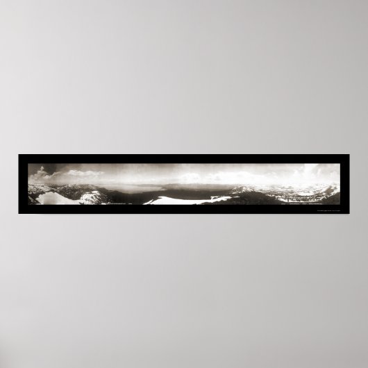 Lake Tahoe CA Foto 1906 Poster (Voorkant)