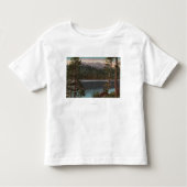 Lake Tahoe, CA - kijkend over het Cascade Lake Kinder Shirts (Voorkant)