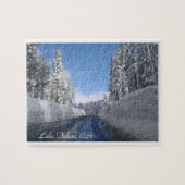 Lake Tahoe, CA met veel Snow Puzzle Legpuzzel (Horizontaal)