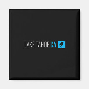 Lake Tahoe Ca Snowboard Box Type Magneet