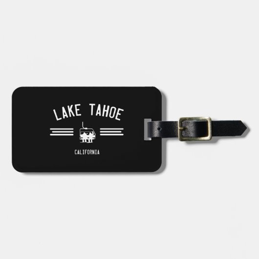 Lake Tahoe California Bagagelabel (Voorkant horizontaal)