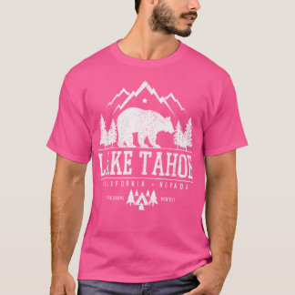 Lake Tahoe California - Beer Mountains Natuur Camp T-shirt