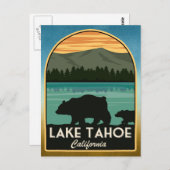 Lake Tahoe California Briefkaart (Voorkant / Achterkant)