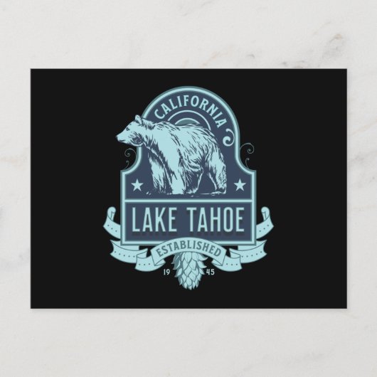 Lake Tahoe California Briefkaart (Voorkant)