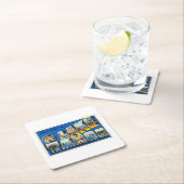 Lake Tahoe California CA Large Letter Briefkaart Kartonnen Onderzetters (Insitu)