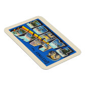 Lake Tahoe California CA Large Letter Briefkaart Magneet (Rechterzijde)