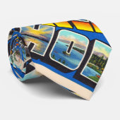 Lake Tahoe California CA Large Letter Briefkaart Stropdas (Opgerold)