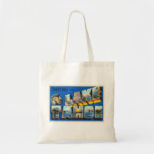 Lake Tahoe California CA Large Letter Briefkaart Tote Bag (Voorkant)