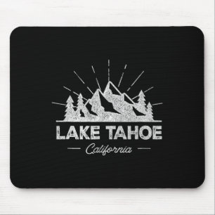 Lake Tahoe California Ca T-shirt vintage wandelen  Muismat