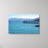 Lake Tahoe California Fotografie Canvas (Voorkant)