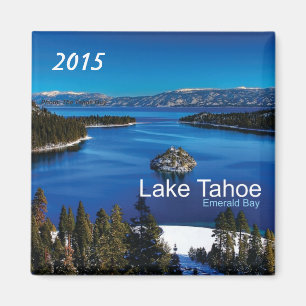 Lake Tahoe California Koelkast Magnet Verander Jaa