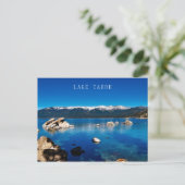 Lake Tahoe California Mountains Briefkaart (Staand voorkant)